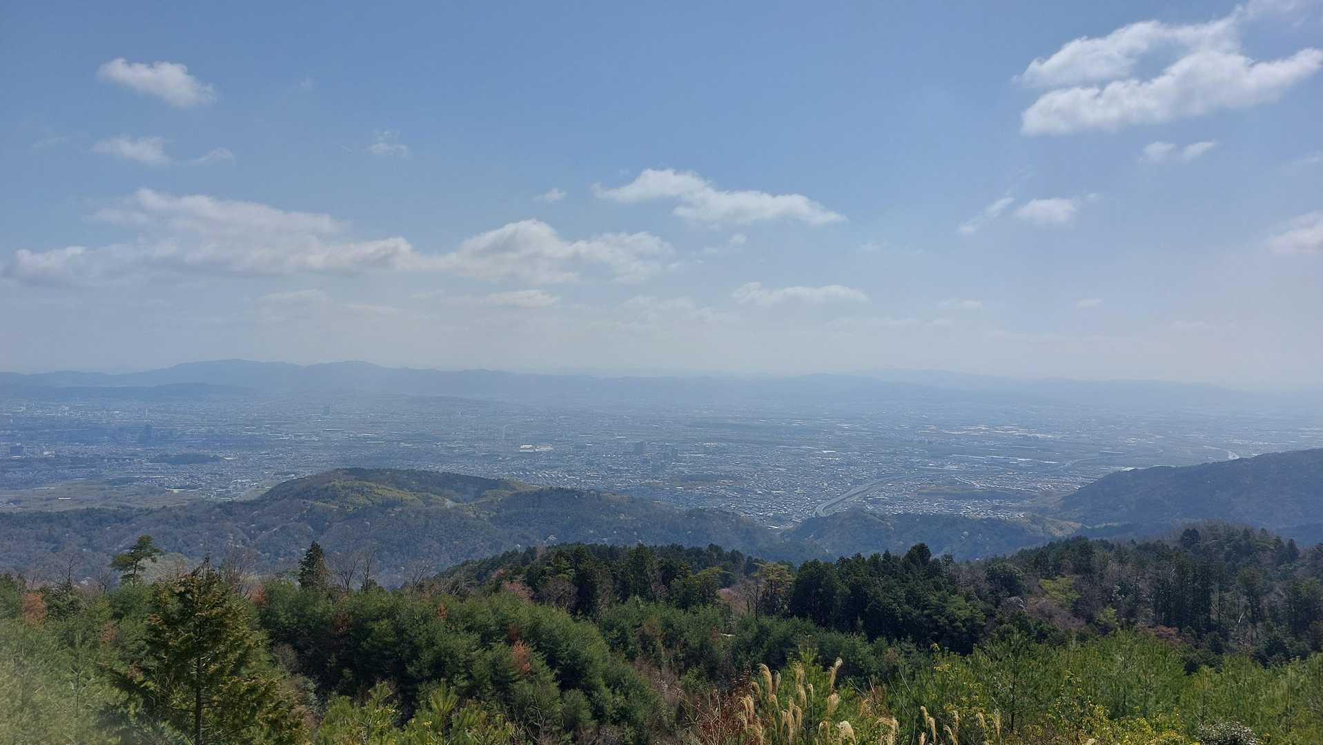 大展望だけど今日は霞んでる❗