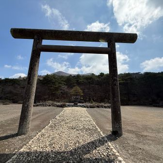 登山前のお祈りです