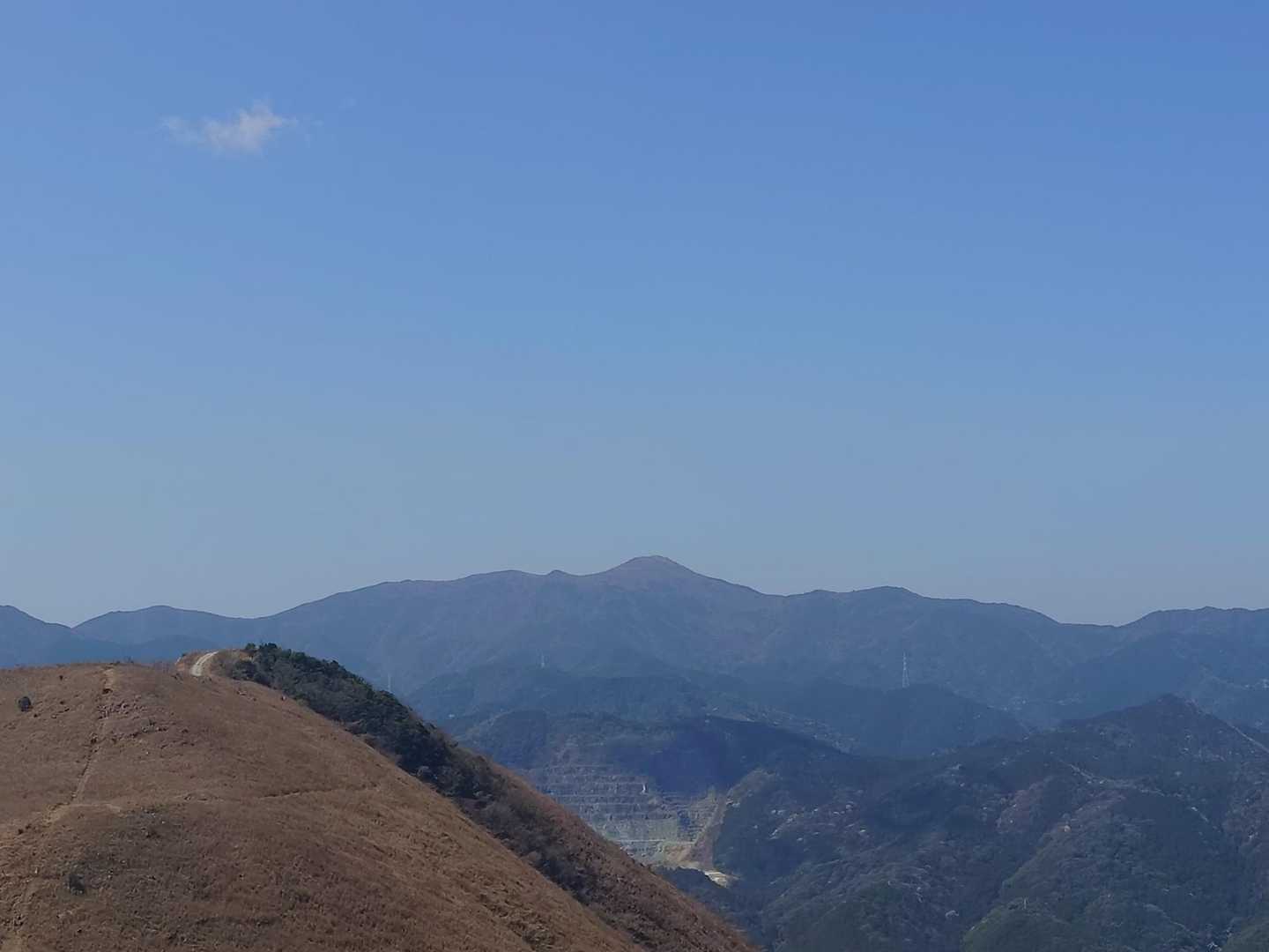 吹上峠-大平山-四方台-貫山-中峠-周防台-桶ヶ辻-天狗岩 周回コースの写真