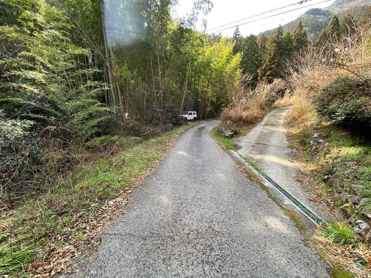 駐車場🅿️まで戻ってきました❗️🖐️