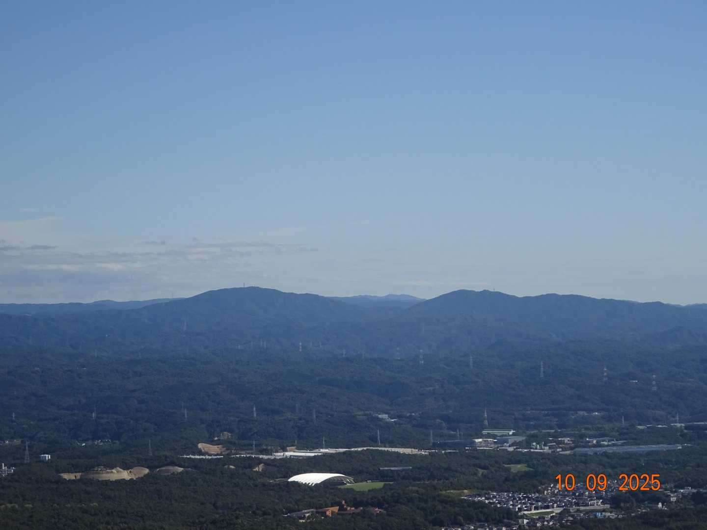 本宮山、はっきりしています。