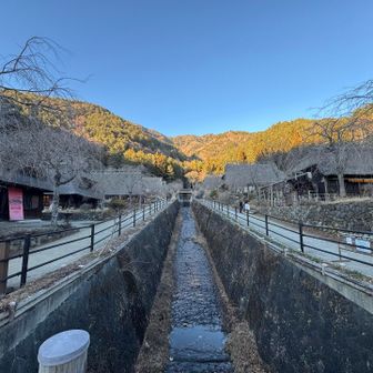 西湖いやしの里根場まで戻って来た！
おつかれ山でした〜