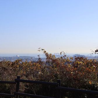 山頂から八景島方面