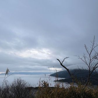 葛城山、金剛山方面の雲海