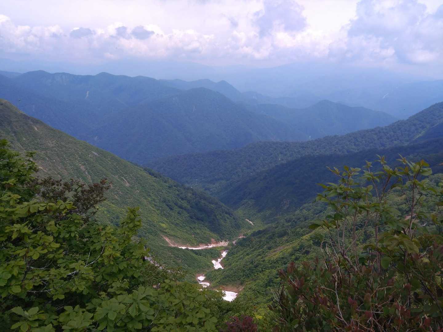 登山入口-熊穴沢ノ頭-天狗の留まり場 往復コースの写真