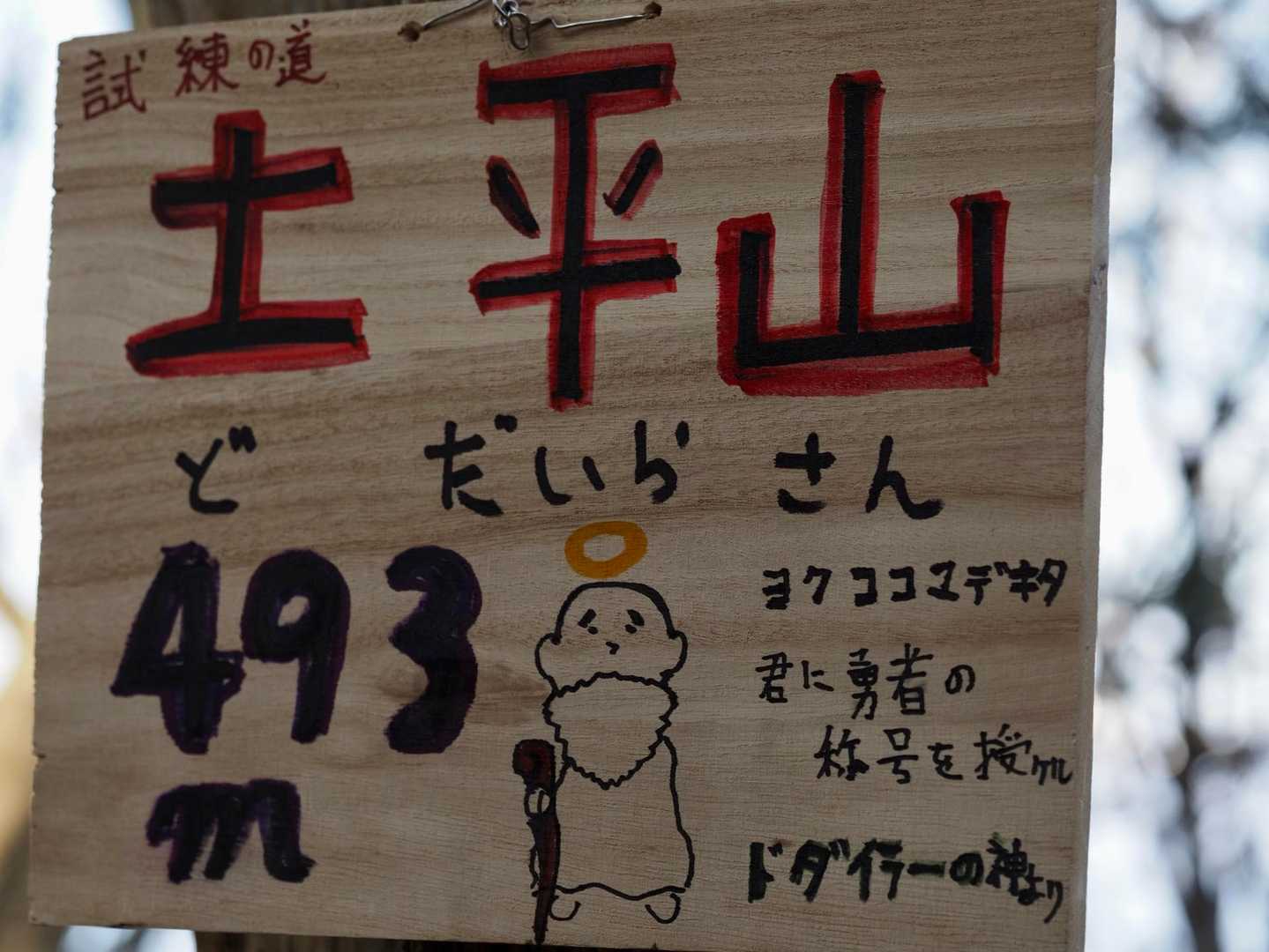 男抱山-半蔵山-土平山 周回コースの写真