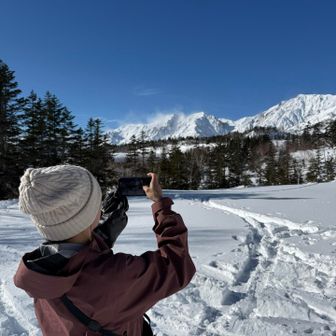 歩いたね〜と過去を振り返り
