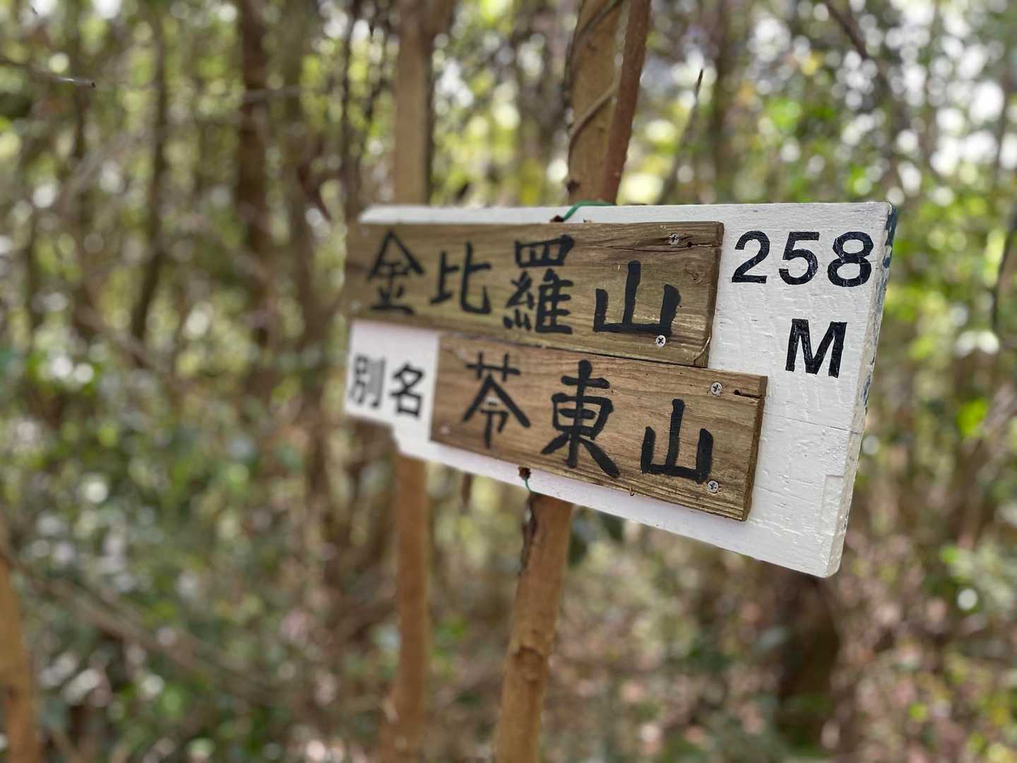 金比羅山山頂