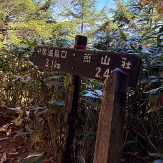 富士見ベンチ　富士山は見えなかった