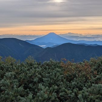 今日は富士山もくっきり！