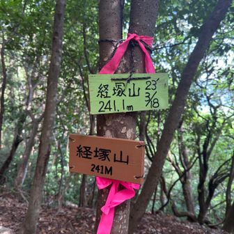 経塚山山頂　241.1m