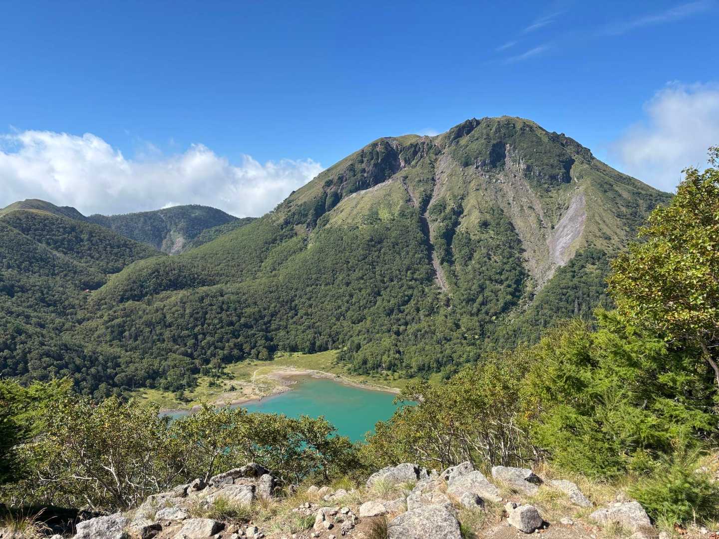 金精峠登山口-金精峠-金精山-五色山-前白根山-五色沼 往復コースの写真
