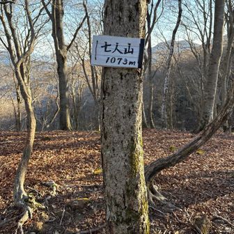 奥にはこの前の釈迦ヶ岳が👀