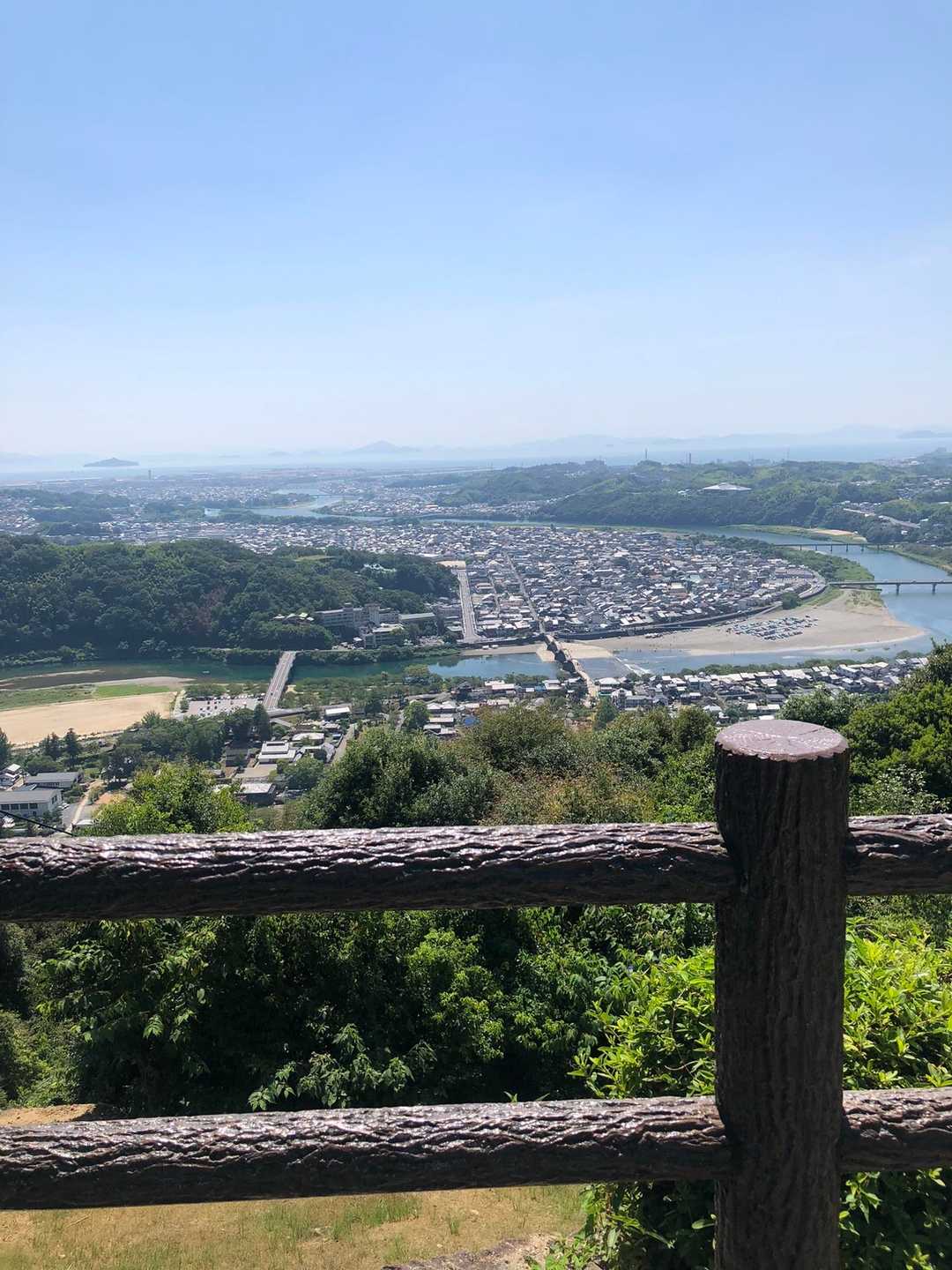 岩国城ロープウェー 山麓駅-岩国城ロープーウェー 山頂駅- 往復コースの写真