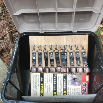 持参した熊鈴を鳴らし、相方がいない分、1個借りてニコニコ鳴らして歩きました