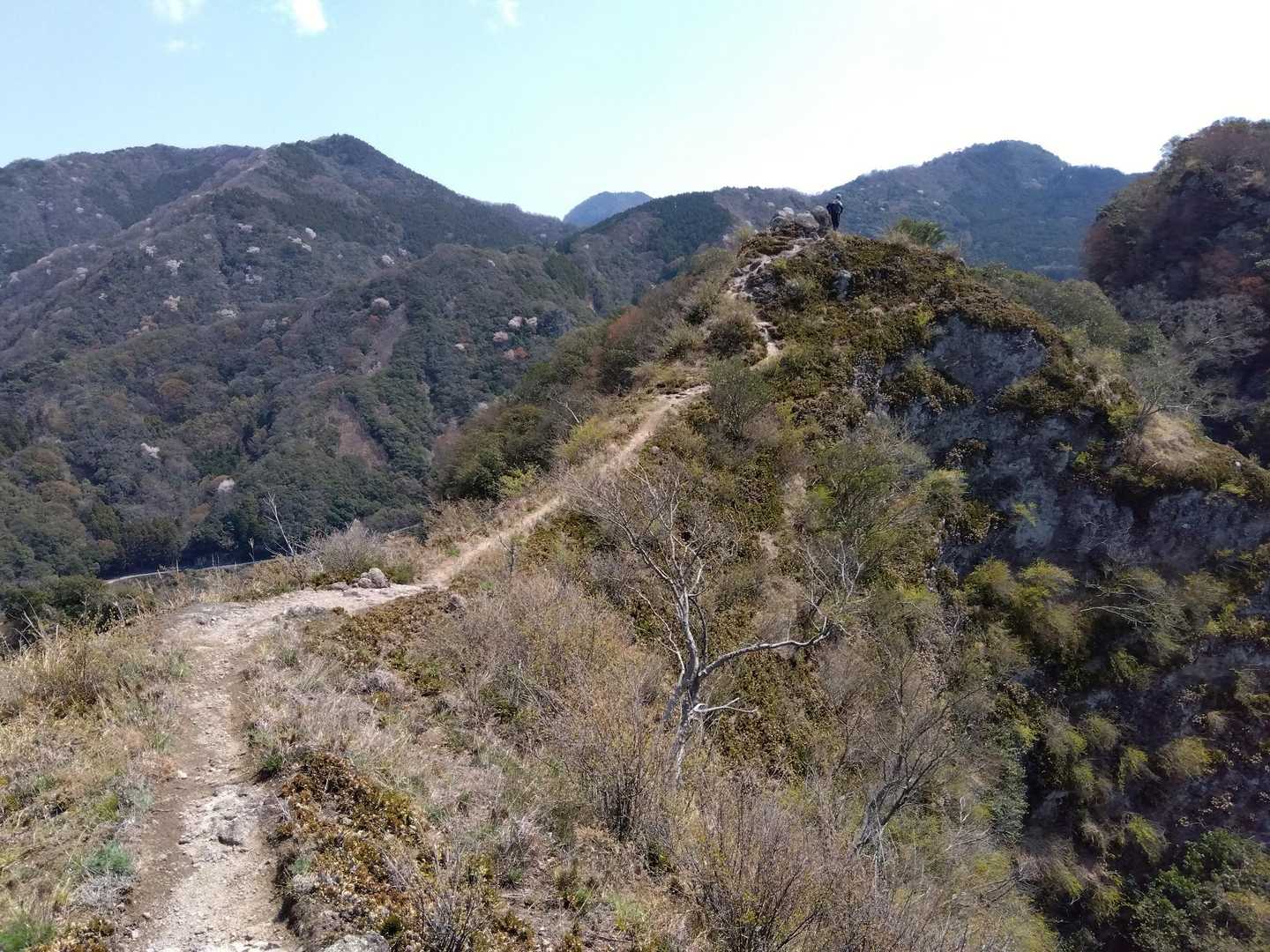 高城-中山仙境下山口 縦走コースの写真