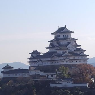 姫路城アップ