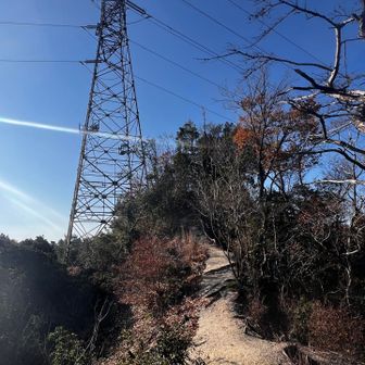 北山師岳を振り返る。