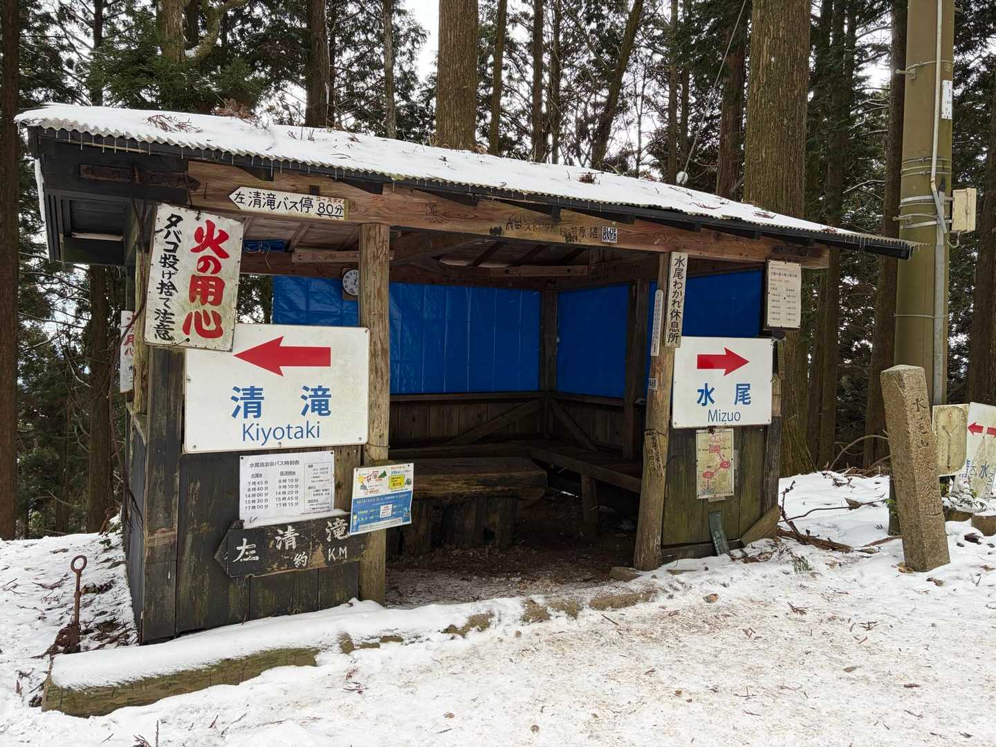 水尾との分岐