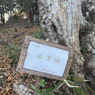 山王山に到着してほっと一息😮‍💨