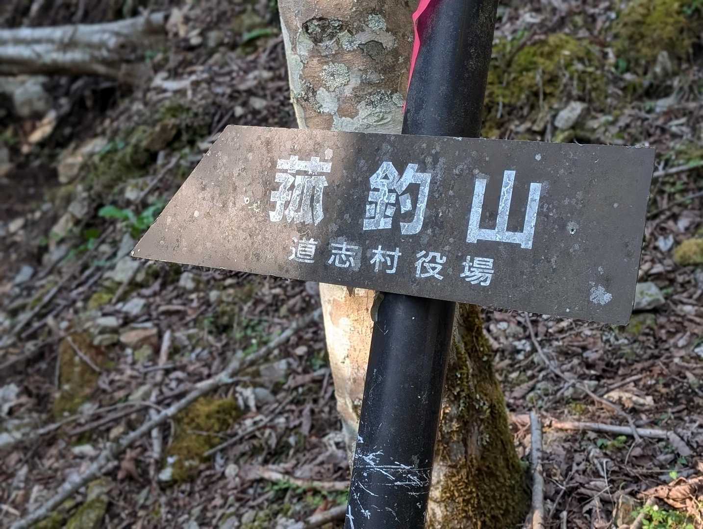 菰釣山=こもつるしやま…
読めませんね😅