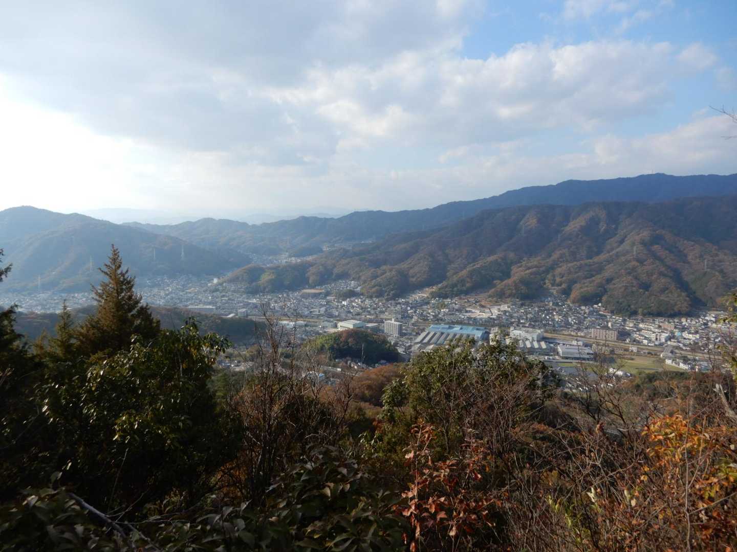 瀬野駅-坂山-鉾取山-鉾取山登口-原山-天狗防山-成岡登山 縦走コースの写真