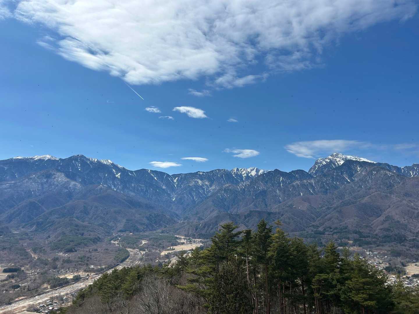 甲斐駒と鳳凰三山