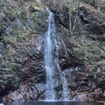 下山してから滝見に行った
