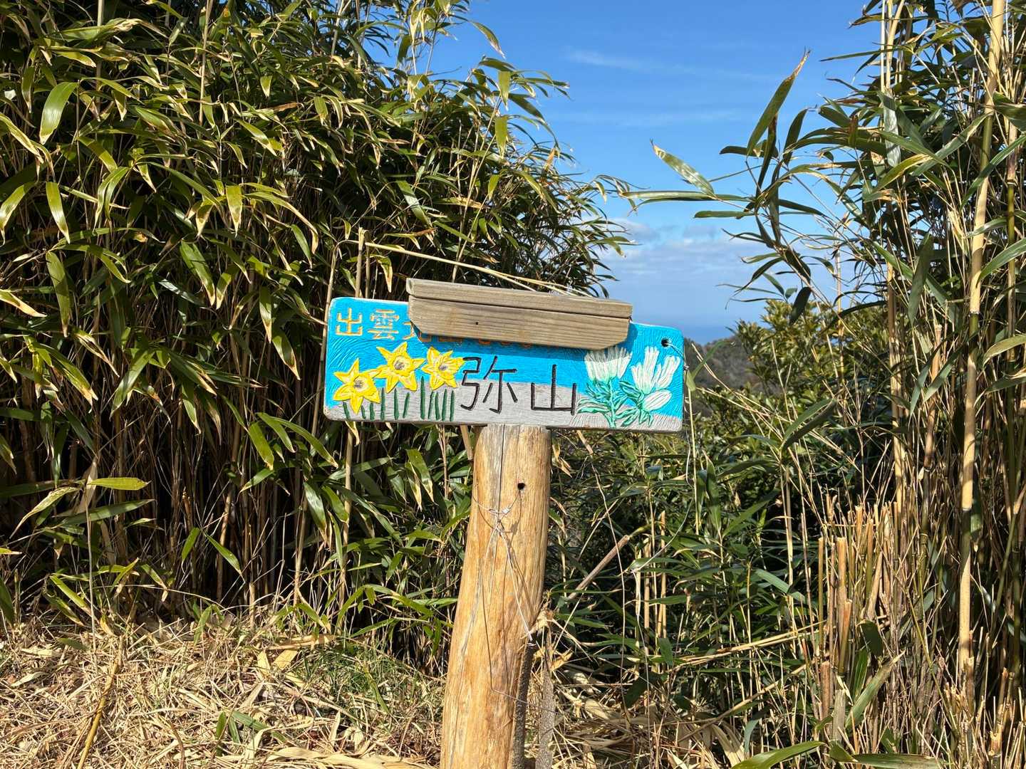 弥山 山頂ᨒ𖡼.𖤣𖥧