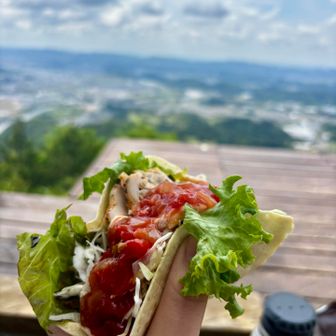 サラダチキンバージョンも‼️
からしマヨネーズが決めて
用意周到♪