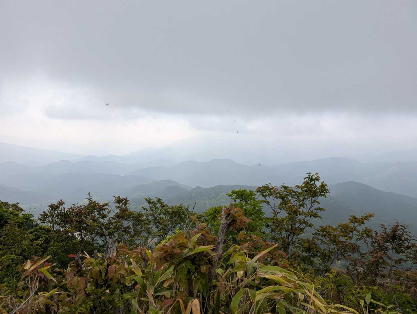 後古光山・古光山ハイキングコース登山口-後古光山-古光山- 周回コースの写真
