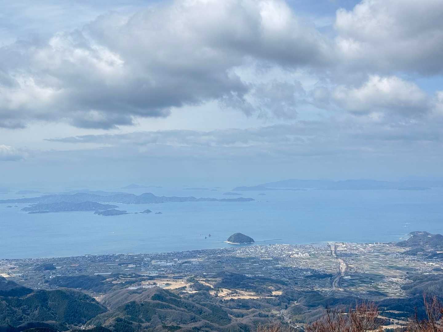 鹿島も見える〜
