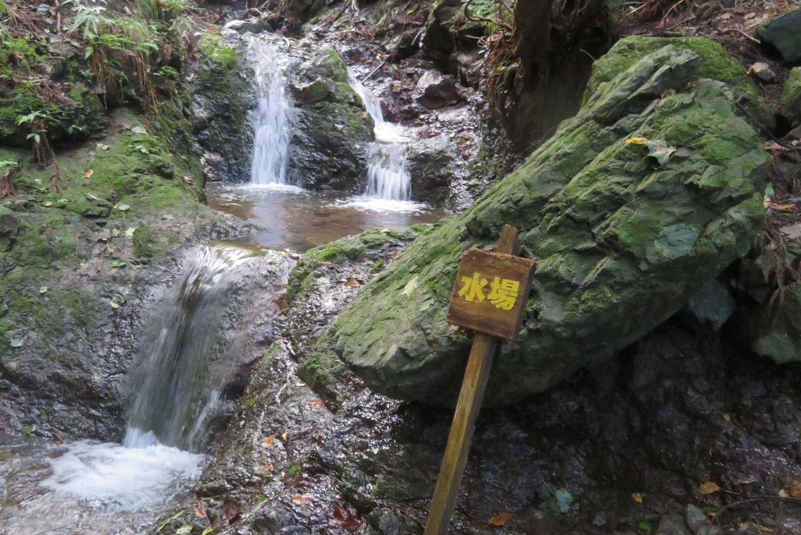 水場に到着。