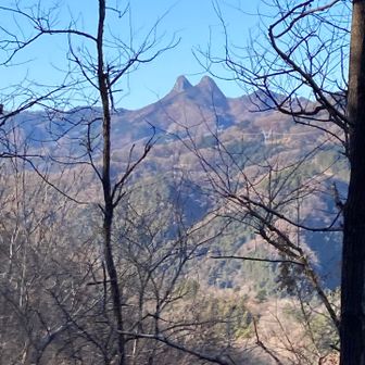 二子山くっきり！