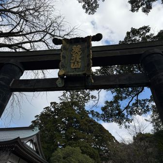 無事　銅の鳥居(かねのとりい)←読めない
まで帰って来ました。ありがとうございました。