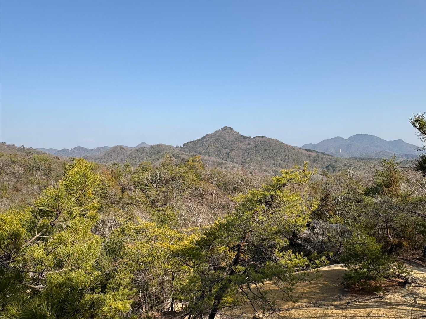 有馬富士-加茂山-金比羅山 周回コースの写真