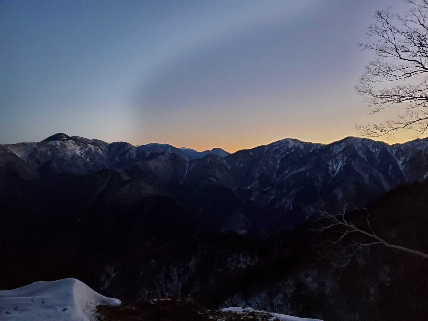 戸中山より
目覚め始める新南部☺️