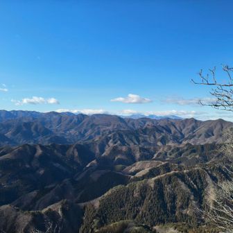 八ヶ岳が見える