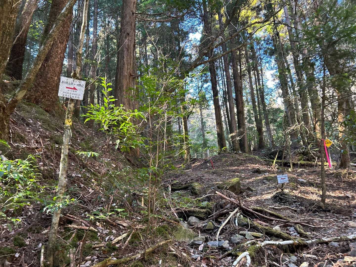 行縢山登山口-行縢山-雌岳 周回コースの写真