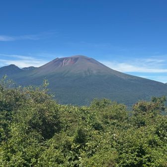剣ヶ峰、黒斑山、前掛山、仏岩。
