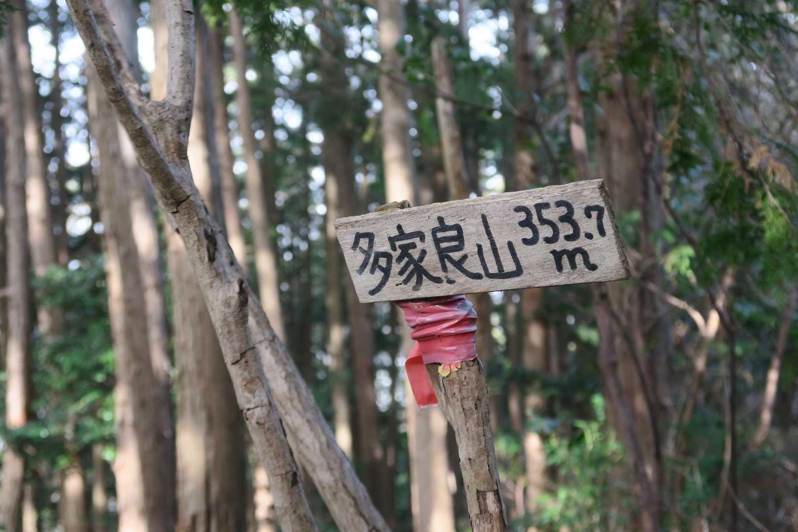 多家良山353.7m