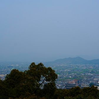 讃岐平野は霞む