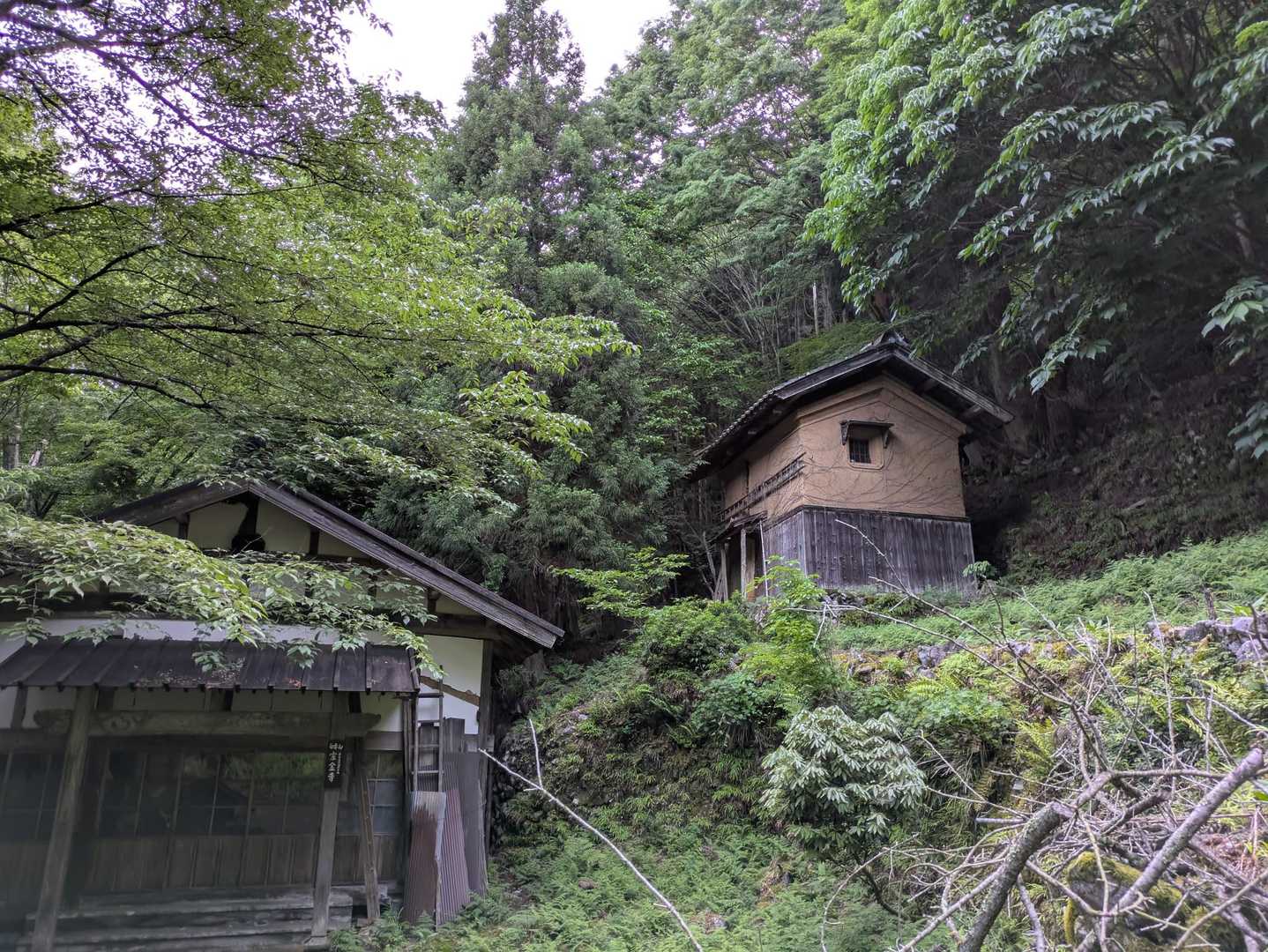 廃村
なんか悲しい🥲
山菜採りや、きれいな川や、生活を楽しんでおられたのかな
無人になったのは1998年とか…
ついこの前のような気もしますが・・・