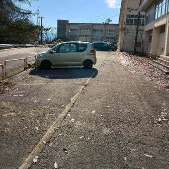 行ってきます。
二上青少年の家の跡地