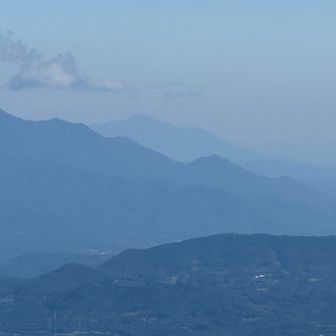 高隈山に 高千穂峰