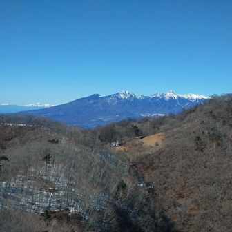 黒富士山頂手前からの眺望その１