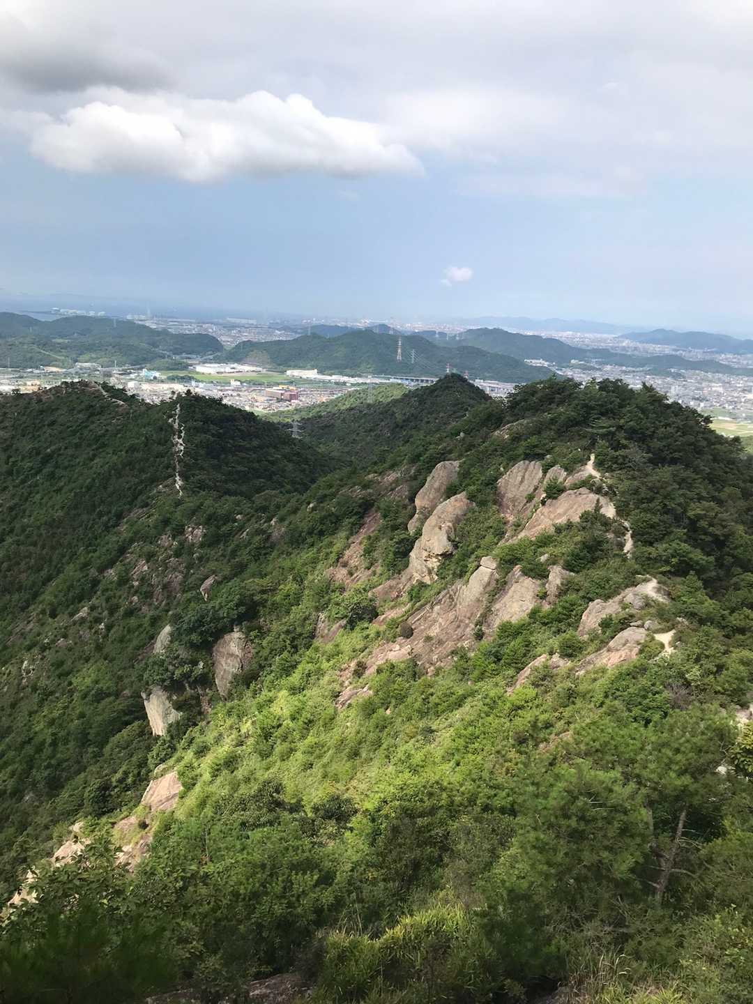 馬の背登山口-鹿嶋神社登山道入口-鷹ノ巣山-市ノ池登山口 周回コースの写真