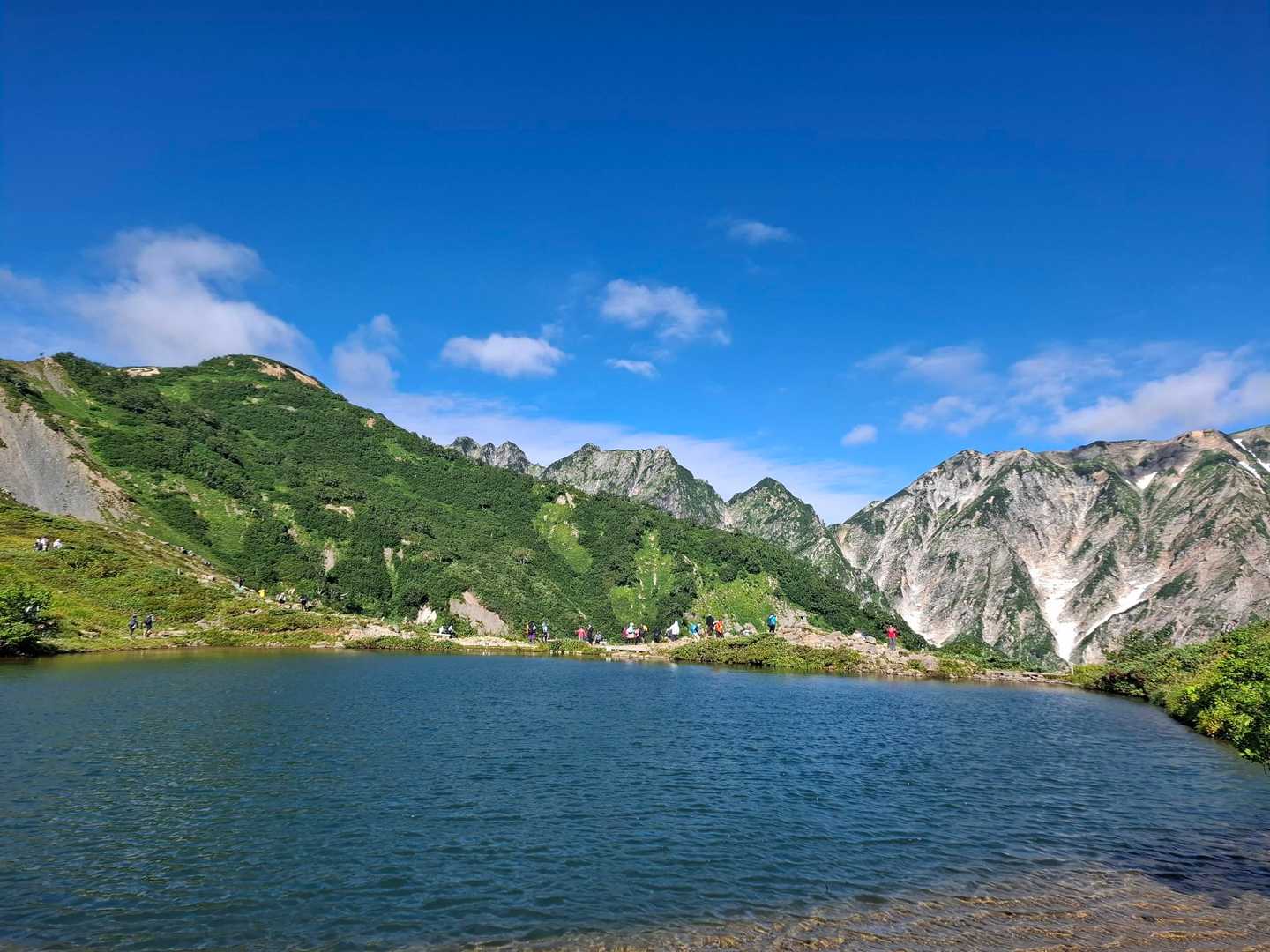 後立山連峰への人気ルート・八方尾根と遠見尾根を歩く展望自慢の縦走路の写真