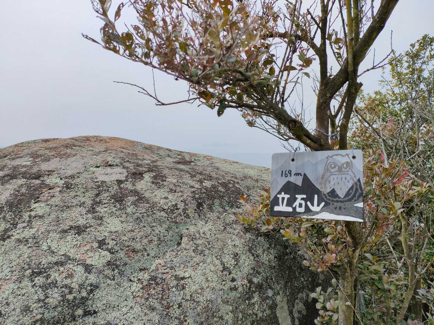 島トレッキングコース入口-応神山-立石山-飛龍大神-陸軍軍 縦走コースの写真