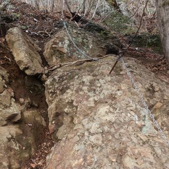 やられたね
キツい傾斜と
滑る岩